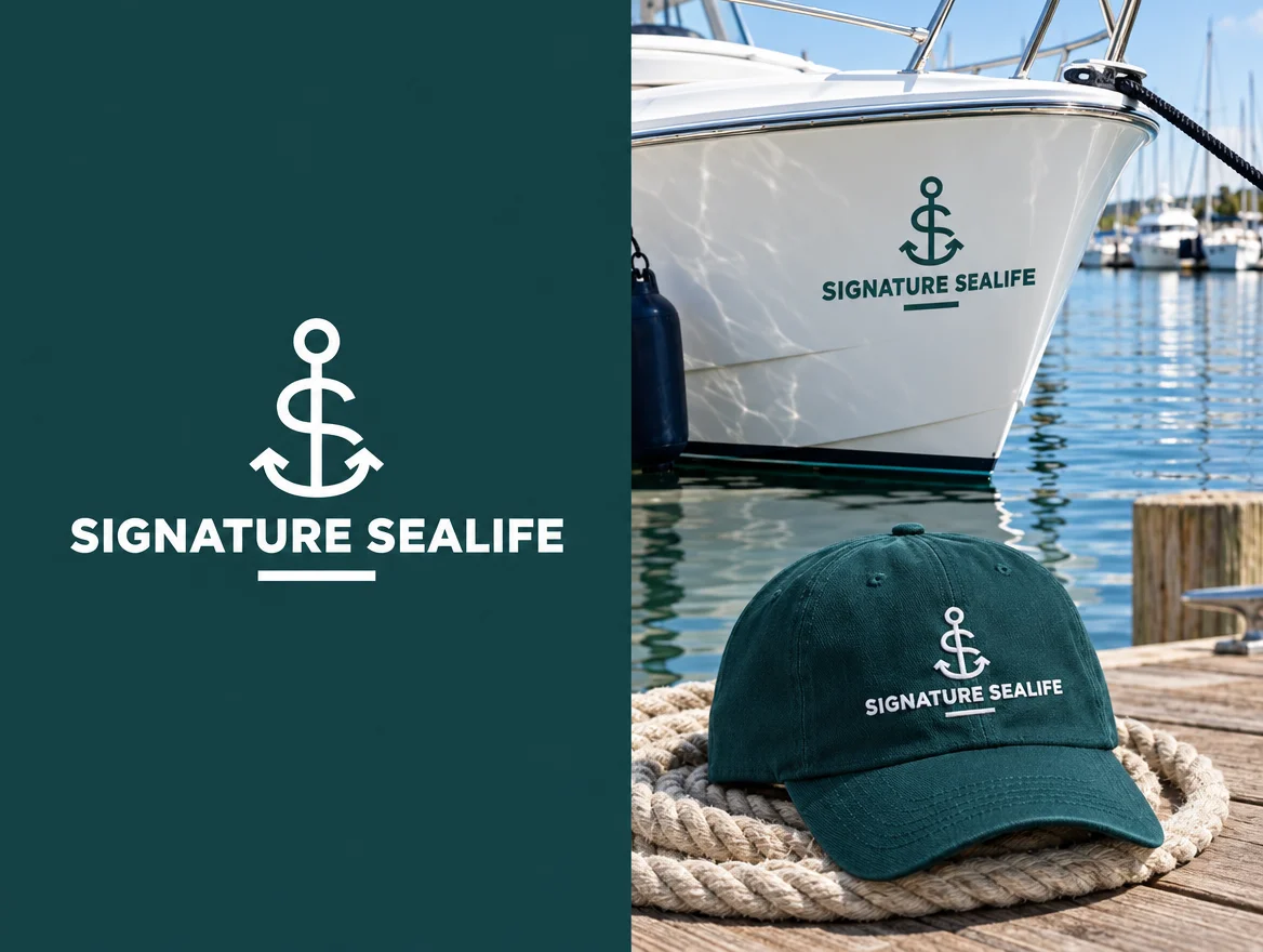 Logo Signature Sealife