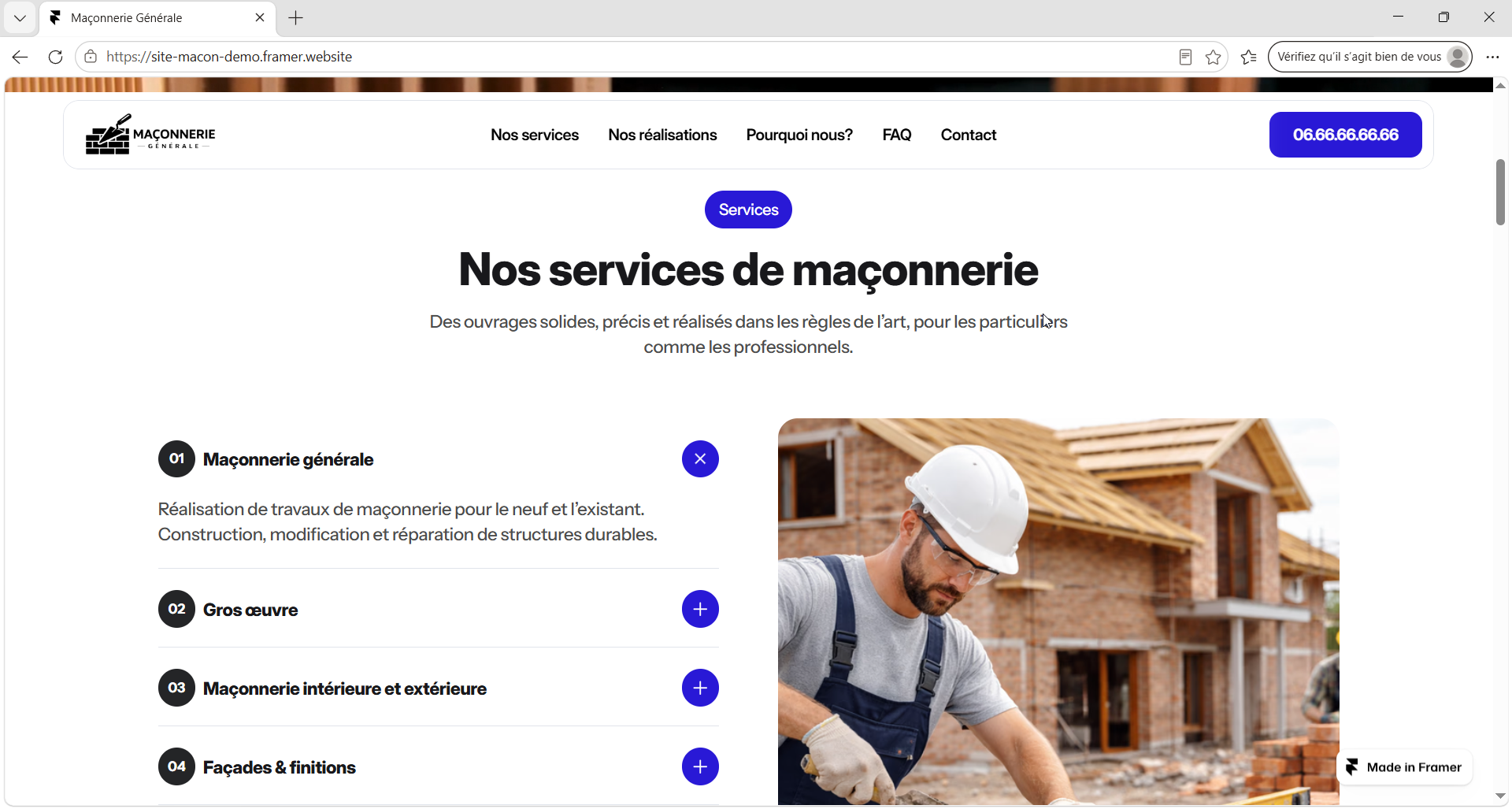 Maçon — visuel 3